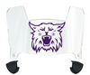 Weber State Wildcats Mini Football Helmet Visor Shield w/ Clips - PICK VISOR & LOGO COLOR