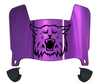 Weber State Wildcats Mini Football Helmet Visor Shield w/ Clips - PICK VISOR & LOGO COLOR