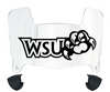 Weber State Wildcats Mini Football Helmet Visor Shield w/ Clips - PICK VISOR & LOGO COLOR