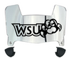 Weber State Wildcats Mini Football Helmet Visor Shield w/ Clips - PICK VISOR & LOGO COLOR