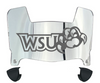 Weber State Wildcats Mini Football Helmet Visor Shield w/ Clips - PICK VISOR & LOGO COLOR