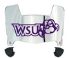 Weber State Wildcats Mini Football Helmet Visor Shield w/ Clips - PICK VISOR & LOGO COLOR