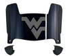 West Virginia Mountaineers Mini Football Helmet Visor Shield w/ Clips - PICK VISOR & LOGO COLOR
