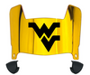 West Virginia Mountaineers Mini Football Helmet Visor Shield w/ Clips - PICK VISOR & LOGO COLOR
