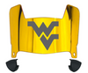 West Virginia Mountaineers Mini Football Helmet Visor Shield w/ Clips - PICK VISOR & LOGO COLOR