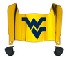 West Virginia Mountaineers Mini Football Helmet Visor Shield w/ Clips - PICK VISOR & LOGO COLOR