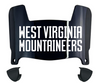 West Virginia Mountaineers Mini Football Helmet Visor Shield w/ Clips - PICK VISOR & LOGO COLOR