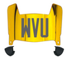 West Virginia Mountaineers Mini Football Helmet Visor Shield w/ Clips - PICK VISOR & LOGO COLOR