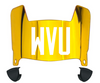West Virginia Mountaineers Mini Football Helmet Visor Shield w/ Clips - PICK VISOR & LOGO COLOR