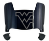 West Virginia Mountaineers Mini Football Helmet Visor Shield w/ Clips - PICK VISOR & LOGO COLOR