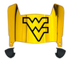 West Virginia Mountaineers Mini Football Helmet Visor Shield w/ Clips - PICK VISOR & LOGO COLOR