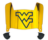 West Virginia Mountaineers Mini Football Helmet Visor Shield w/ Clips - PICK VISOR & LOGO COLOR