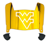 West Virginia Mountaineers Mini Football Helmet Visor Shield w/ Clips - PICK VISOR & LOGO COLOR