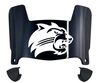 Western Carolina Catamounts Mini Football Helmet Visor Shield w/ Clips - PICK VISOR & LOGO COLOR