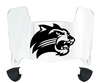 Western Carolina Catamounts Mini Football Helmet Visor Shield w/ Clips - PICK VISOR & LOGO COLOR