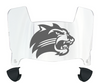 Western Carolina Catamounts Mini Football Helmet Visor Shield w/ Clips - PICK VISOR & LOGO COLOR