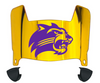 Western Carolina Catamounts Mini Football Helmet Visor Shield w/ Clips - PICK VISOR & LOGO COLOR