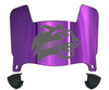 Western Carolina Catamounts Mini Football Helmet Visor Shield w/ Clips - PICK VISOR & LOGO COLOR