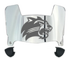 Western Carolina Catamounts Mini Football Helmet Visor Shield w/ Clips - PICK VISOR & LOGO COLOR