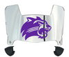 Western Carolina Catamounts Mini Football Helmet Visor Shield w/ Clips - PICK VISOR & LOGO COLOR