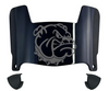 Western Illinois Leathernecks Mini Football Helmet Visor Shield w/ Clips - PICK VISOR & LOGO COLOR