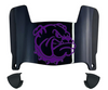 Western Illinois Leathernecks Mini Football Helmet Visor Shield w/ Clips - PICK VISOR & LOGO COLOR