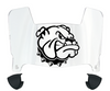 Western Illinois Leathernecks Mini Football Helmet Visor Shield w/ Clips - PICK VISOR & LOGO COLOR