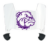 Western Illinois Leathernecks Mini Football Helmet Visor Shield w/ Clips - PICK VISOR & LOGO COLOR