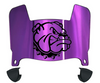 Western Illinois Leathernecks Mini Football Helmet Visor Shield w/ Clips - PICK VISOR & LOGO COLOR