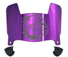 Western Illinois Leathernecks Mini Football Helmet Visor Shield w/ Clips - PICK VISOR & LOGO COLOR
