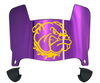 Western Illinois Leathernecks Mini Football Helmet Visor Shield w/ Clips - PICK VISOR & LOGO COLOR