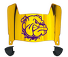 Western Illinois Leathernecks Mini Football Helmet Visor Shield w/ Clips - PICK VISOR & LOGO COLOR