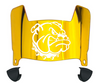 Western Illinois Leathernecks Mini Football Helmet Visor Shield w/ Clips - PICK VISOR & LOGO COLOR