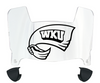 Western Kentucky Hilltoppers Mini Football Helmet Visor Shield w/ Clips - PICK VISOR & LOGO COLOR