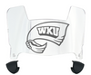 Western Kentucky Hilltoppers Mini Football Helmet Visor Shield w/ Clips - PICK VISOR & LOGO COLOR