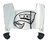 Western Kentucky Hilltoppers Mini Football Helmet Visor Shield w/ Clips - PICK VISOR & LOGO COLOR
