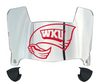 Western Kentucky Hilltoppers Mini Football Helmet Visor Shield w/ Clips - PICK VISOR & LOGO COLOR