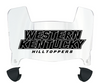 Western Kentucky Hilltoppers Mini Football Helmet Visor Shield w/ Clips - PICK VISOR & LOGO COLOR