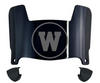 Western Michigan Broncos Mini Football Helmet Visor Shield w/ Clips - PICK VISOR & LOGO COLOR