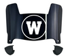Western Michigan Broncos Mini Football Helmet Visor Shield w/ Clips - PICK VISOR & LOGO COLOR