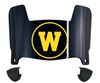 Western Michigan Broncos Mini Football Helmet Visor Shield w/ Clips - PICK VISOR & LOGO COLOR