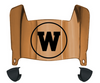 Western Michigan Broncos Mini Football Helmet Visor Shield w/ Clips - PICK VISOR & LOGO COLOR