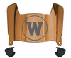 Western Michigan Broncos Mini Football Helmet Visor Shield w/ Clips - PICK VISOR & LOGO COLOR