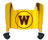 Western Michigan Broncos Mini Football Helmet Visor Shield w/ Clips - PICK VISOR & LOGO COLOR