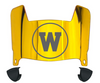 Western Michigan Broncos Mini Football Helmet Visor Shield w/ Clips - PICK VISOR & LOGO COLOR