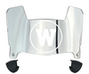 Western Michigan Broncos Mini Football Helmet Visor Shield w/ Clips - PICK VISOR & LOGO COLOR