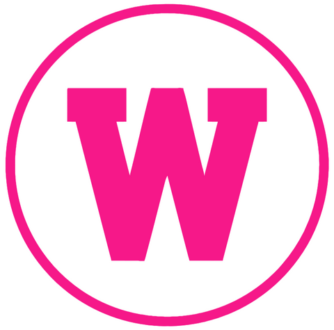 Western Michigan Broncos Hot Pink Team Logo Premium DieCut Vinyl Decal PICK SIZE