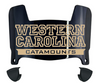 Western Carolina Catamounts Mini Football Helmet Visor Shield w/ Clips - PICK VISOR & LOGO COLOR