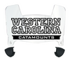 Western Carolina Catamounts Mini Football Helmet Visor Shield w/ Clips - PICK VISOR & LOGO COLOR