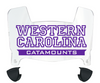 Western Carolina Catamounts Mini Football Helmet Visor Shield w/ Clips - PICK VISOR & LOGO COLOR